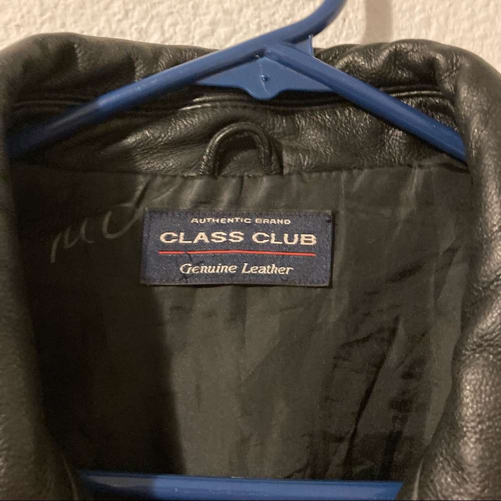 Class Club Leather Jacket - Picture 2 of 3